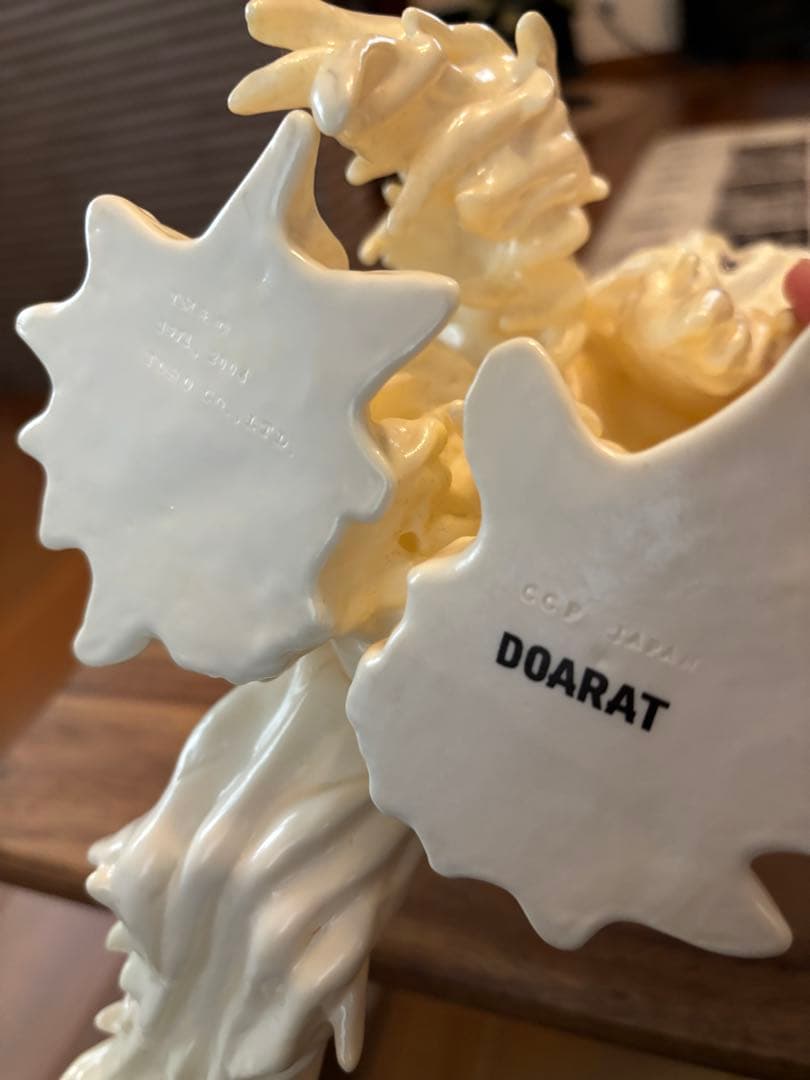 CCP × DOARAT ヘドラ成長期 白ソフビ　限定150体