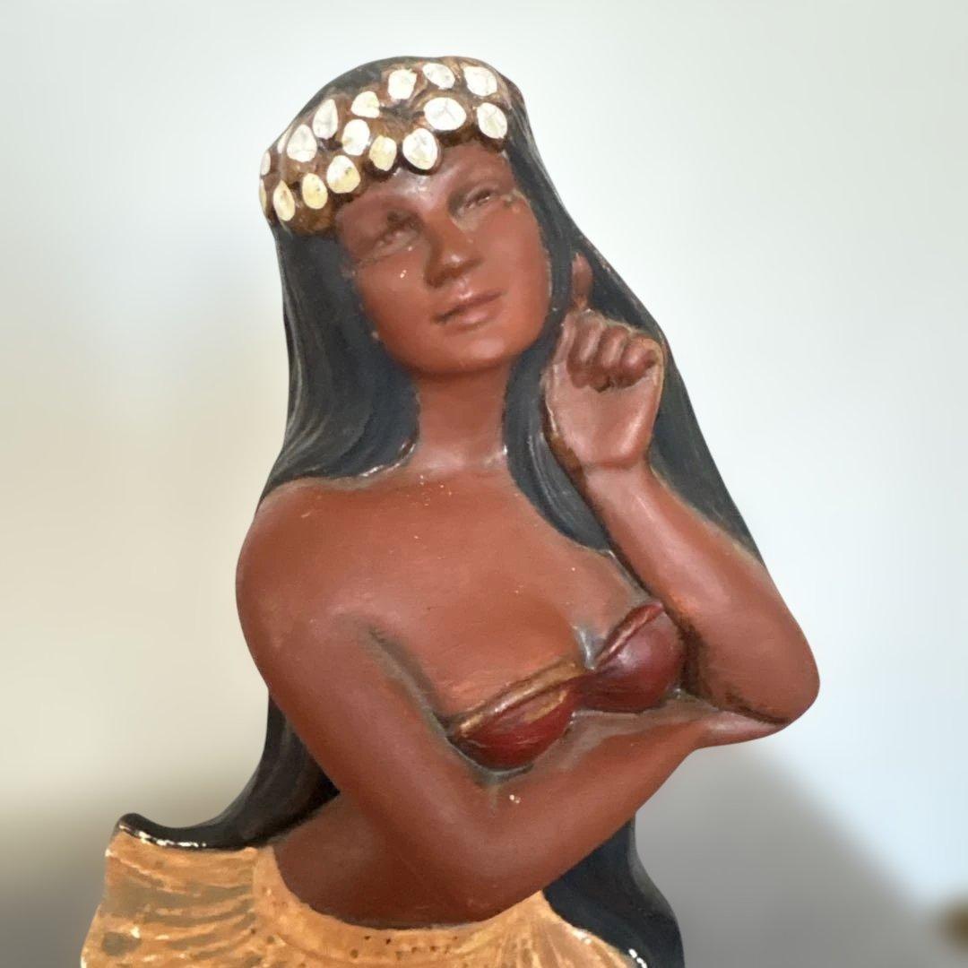 彫刻・オブジェ Treasure Craft Hula Girl Hawaii 05