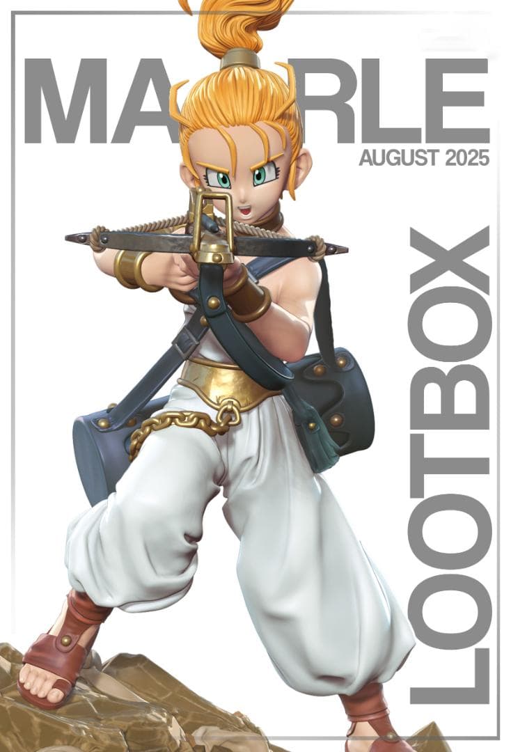 マール クロノ・トリガー 1/10 未塗装未組立 フィギュア ガレージキット