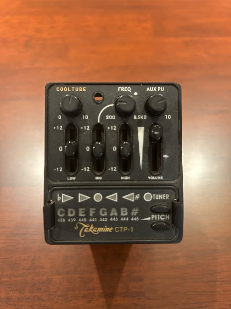 希少　タカミネ　プリアンプ　　CTP-1