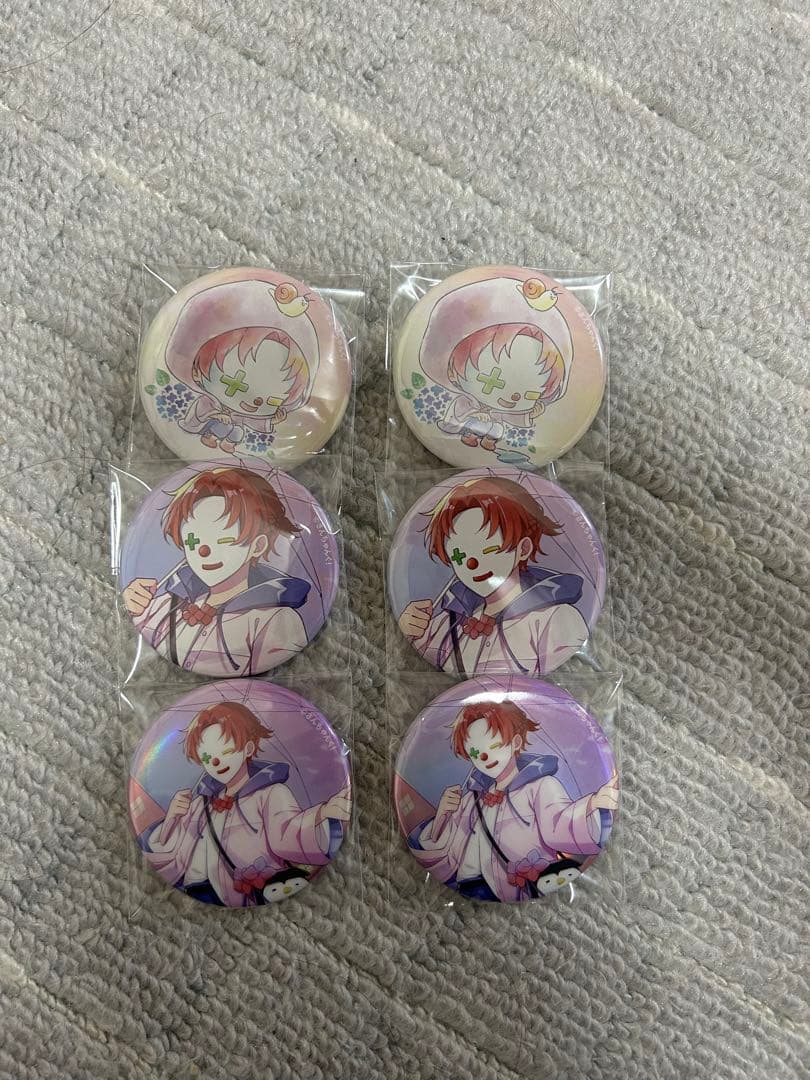 さんちゃんく 雨栗 米将軍 缶バッジ まとめ売り バラ売り⭕️ 即購入⭕️