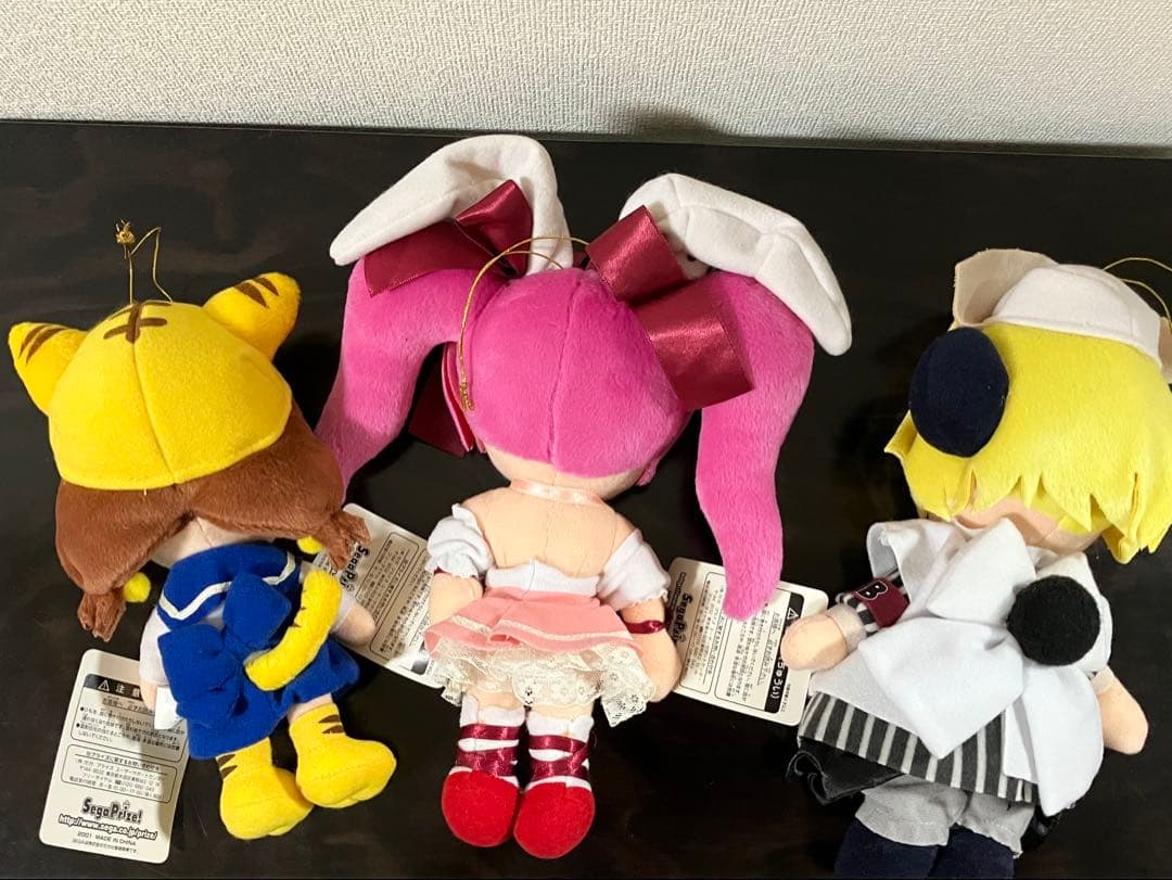 お値下げ　デ・ジ・キャラット　ぬいぐるみ 3体セット　うさだ　ぴよこ　ぷちこ