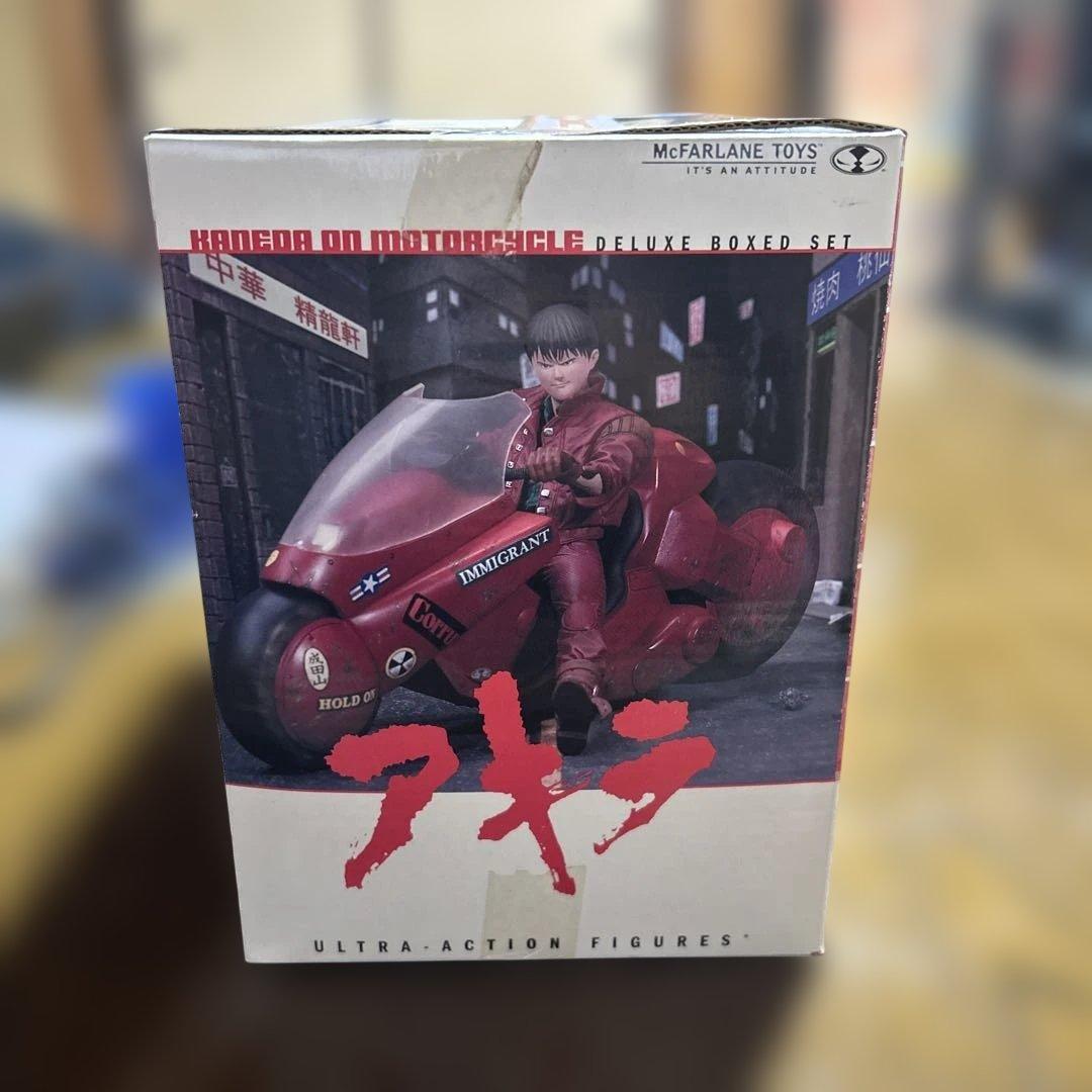 AKIRA 金田 バイク フィギュア マクファーレン デラックスボックス 未開封
