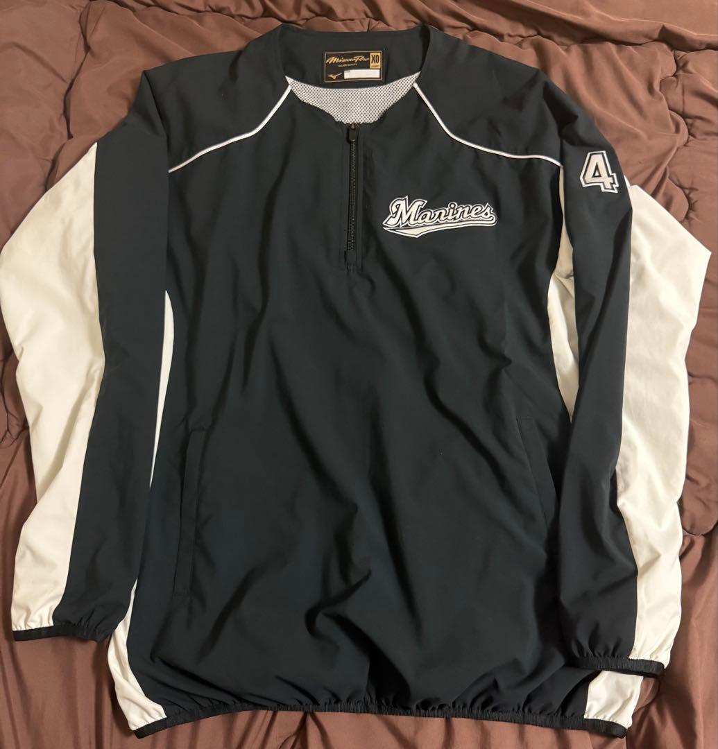 千葉ロッテマリーンズ 藤岡裕大 選手 実使用 練習着 支給品 野球 ジャケット