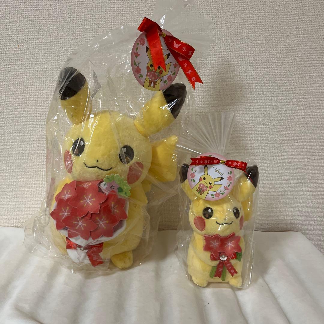 ポケモン ぬいぐるみ For You! ピカチュウとグラシデアのはな ブーケ