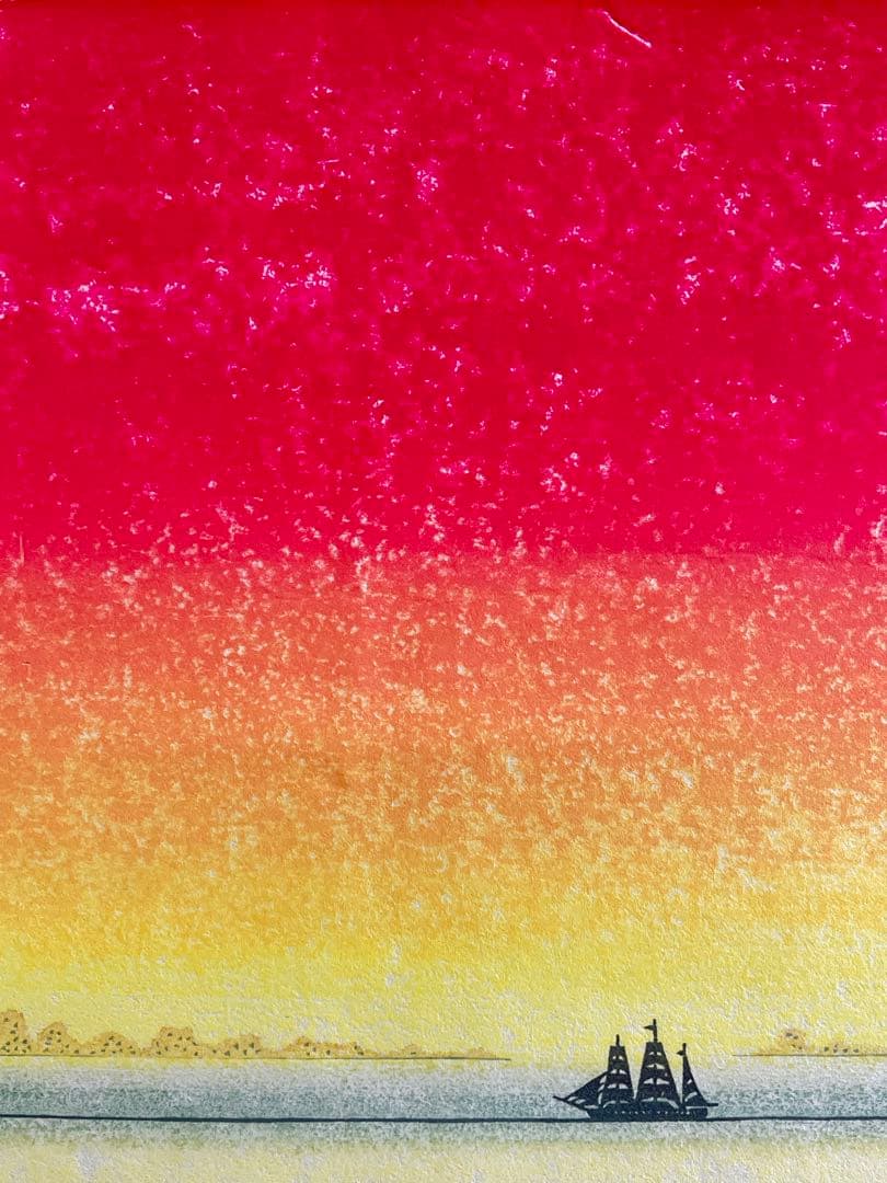 木版画 『Silently Opera』