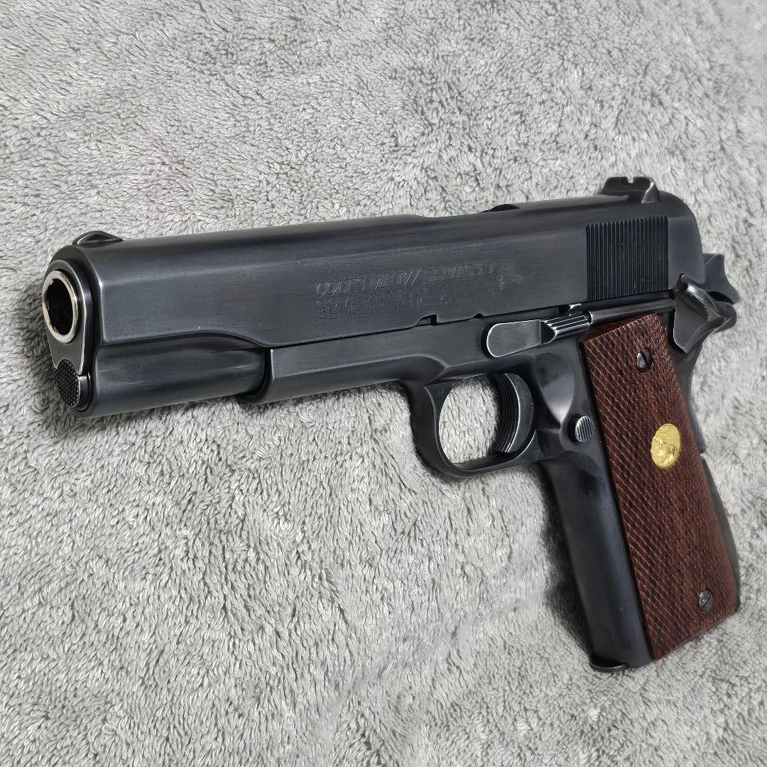 WA Rタイプ純正HW コルト ガバメント S70 ブルーイング ダメージ加工