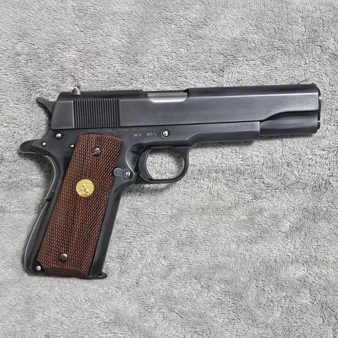 WA Rタイプ純正HW コルト ガバメント S70 ブルーイング ダメージ加工