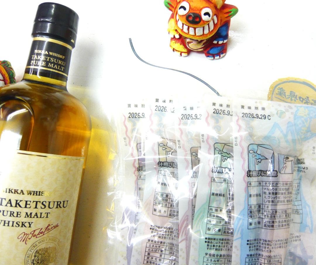 竹鶴ピュアモルト！お姫様が付きます～高知ふる里納税品　姫かつお5本入り