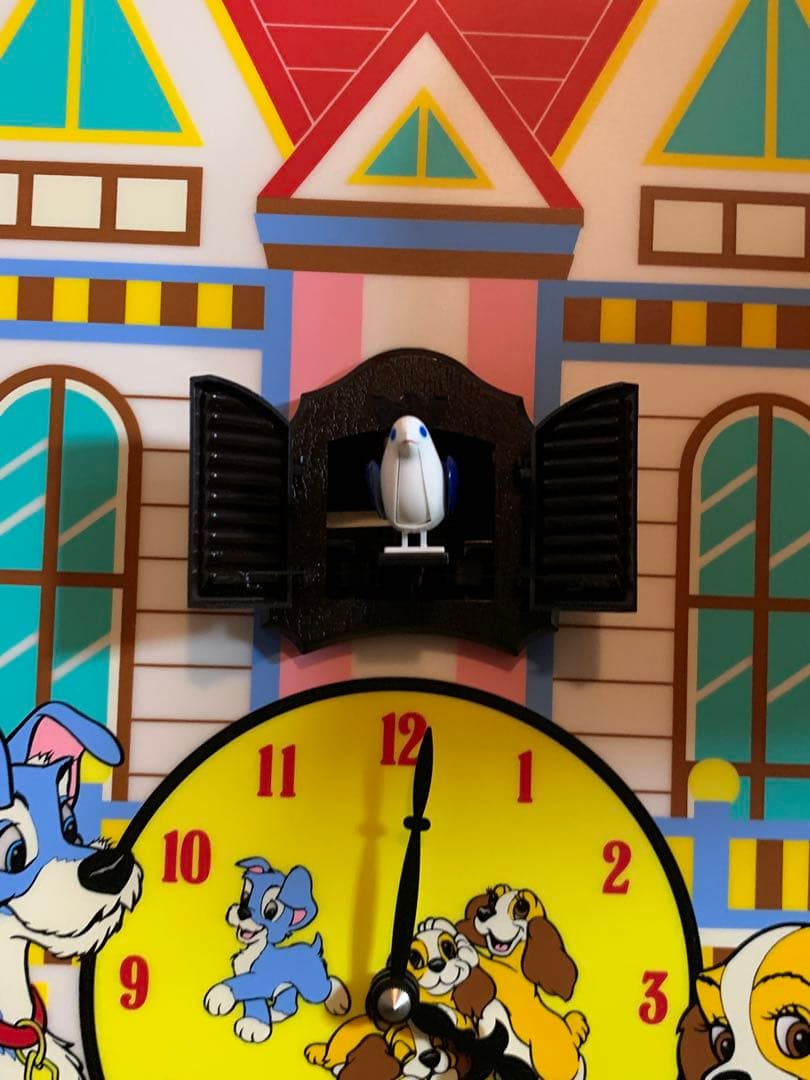 ディズニー　ヴィンテージわんわん物語　鳩時計　P&G 懸賞品　昭和レトロ　非売品
