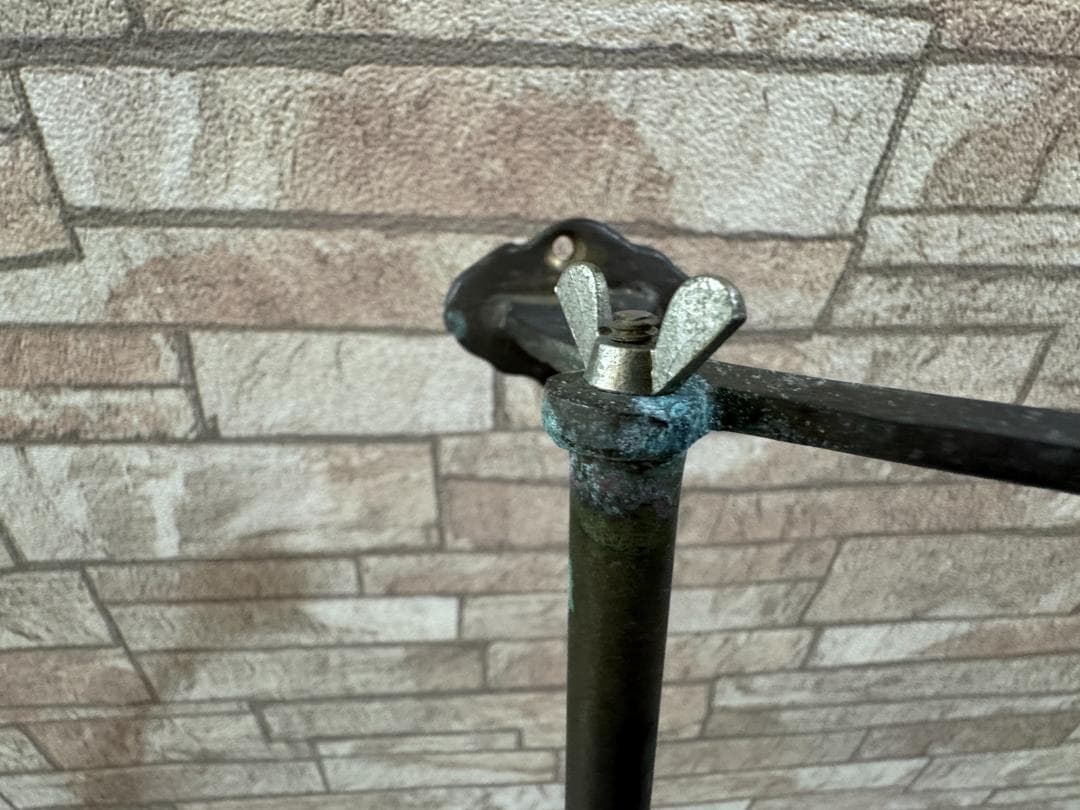 【値下げ】アンティークなタオルハンガー　バー2本