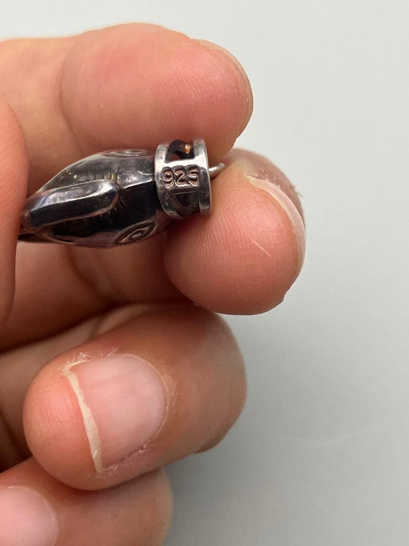 ペンダント　ネックレス　シルバー　925 ゾウ　天使　人魚　音符　バイク