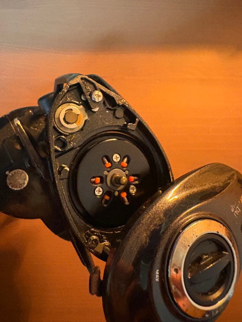 アブガルシア　Revo ELITE7 IB ハンドル交換済み