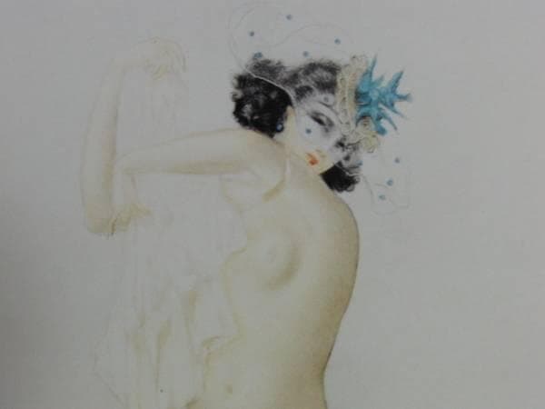 ルイ・イカール、「スリップ」、豪華限定版画集画・定価１０万円/額付