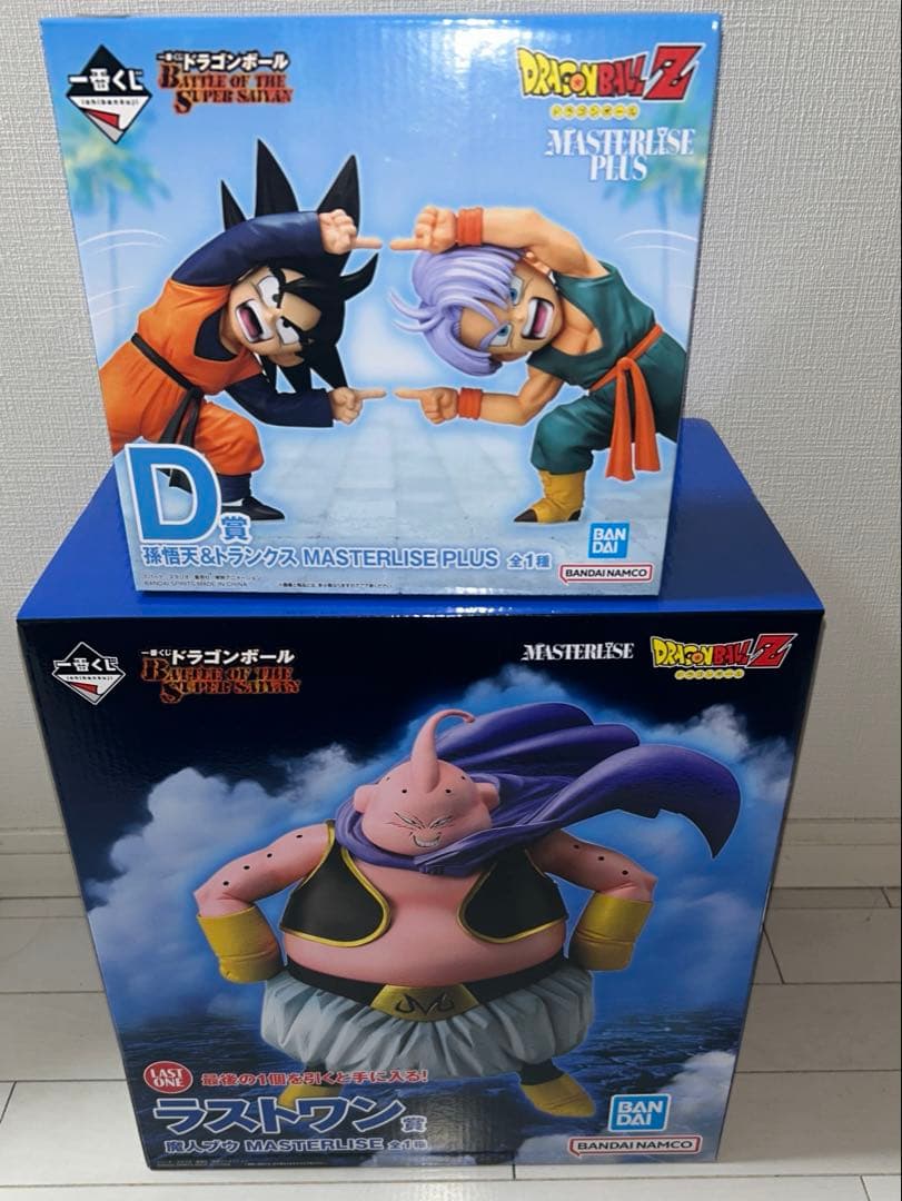 ドラゴンボール 一番くじフィギュア 2体セット ラストワン賞、D賞
