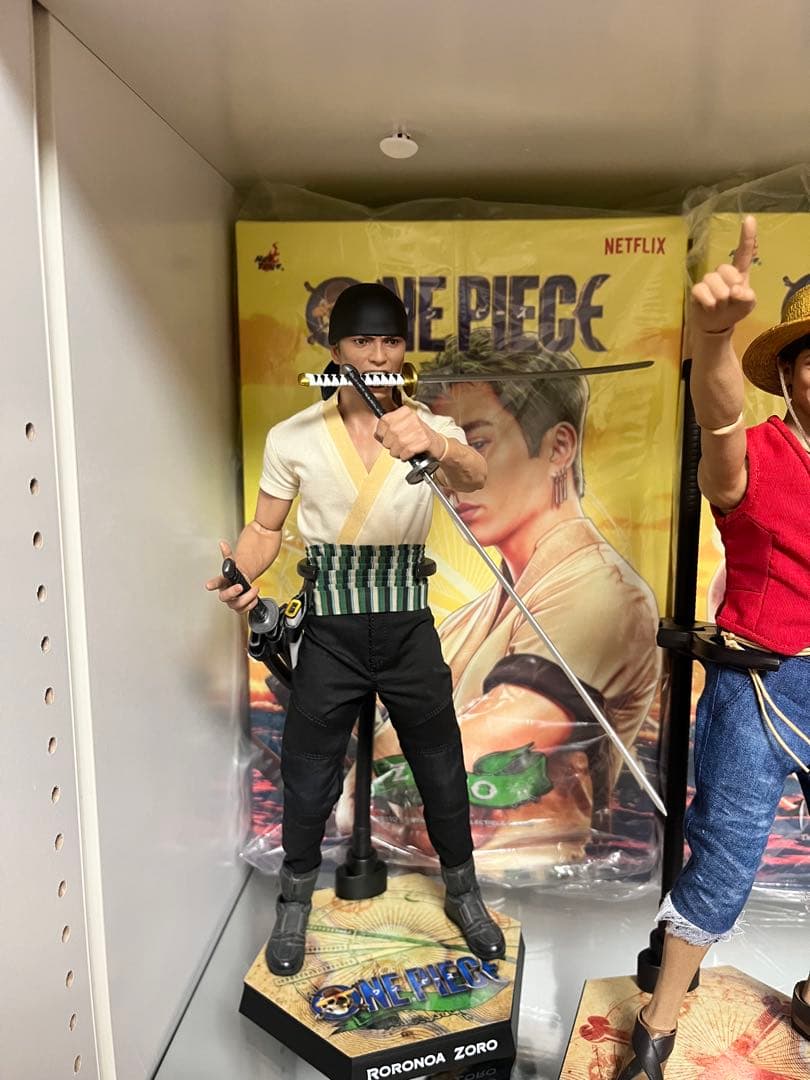 ホットトイズ　ワンピース フィギュア ルフィ ゾロ セット