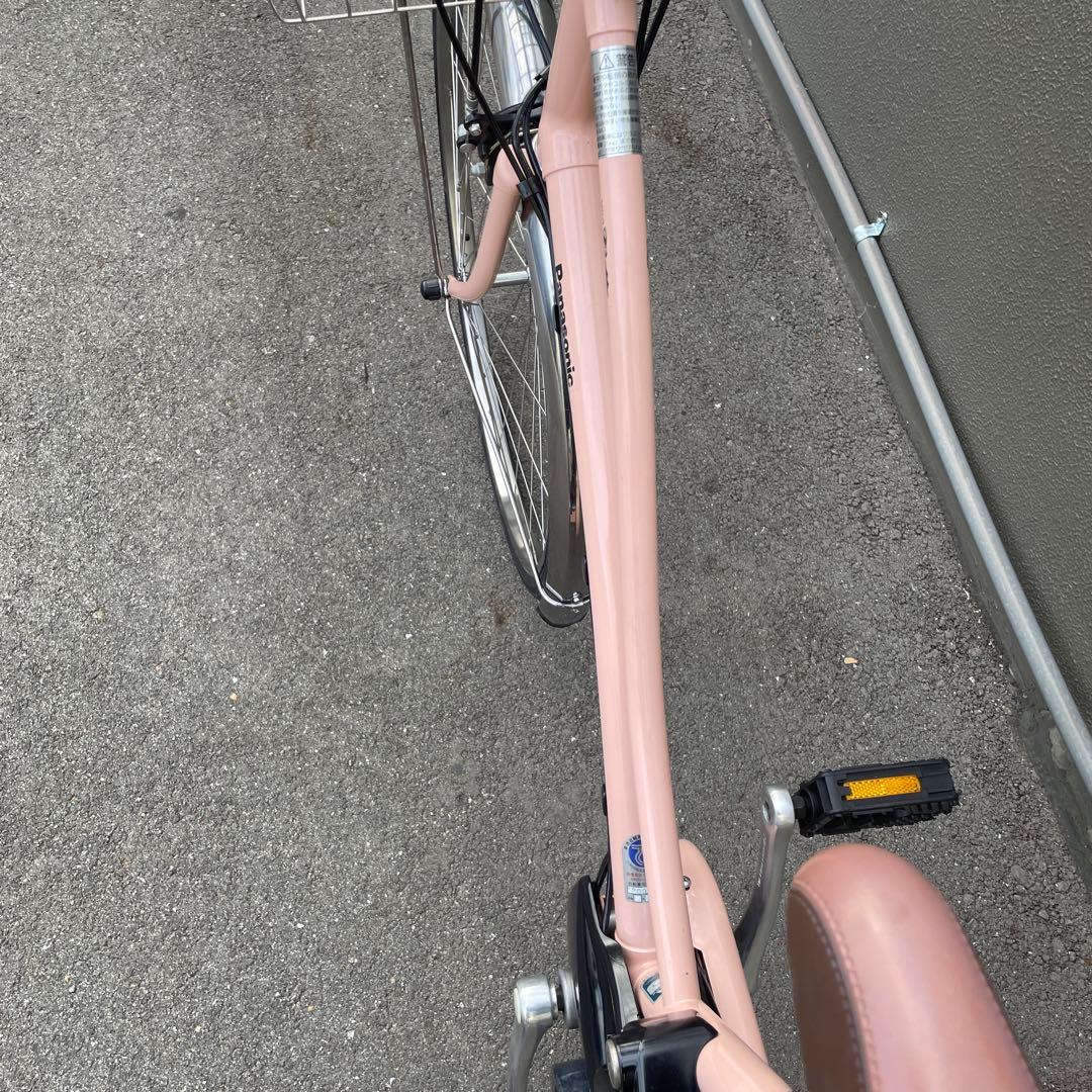 パナソニック電動アシスト自転車26インチピンク