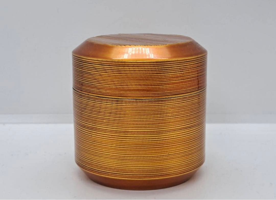 木具師 橋村萬象 白檀塗 棗 共箱 茶道具 真作保証