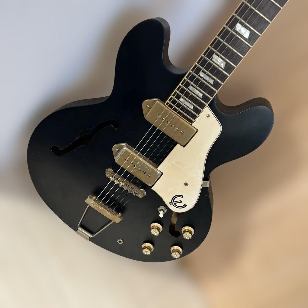 【激レア】エピフォン カジノ マッドブラック Epiphone Casino