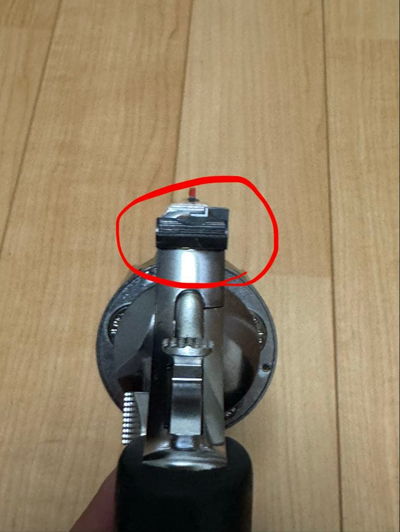 【むら商】タナカ S&W M500 ステンレス ガスリボルバー