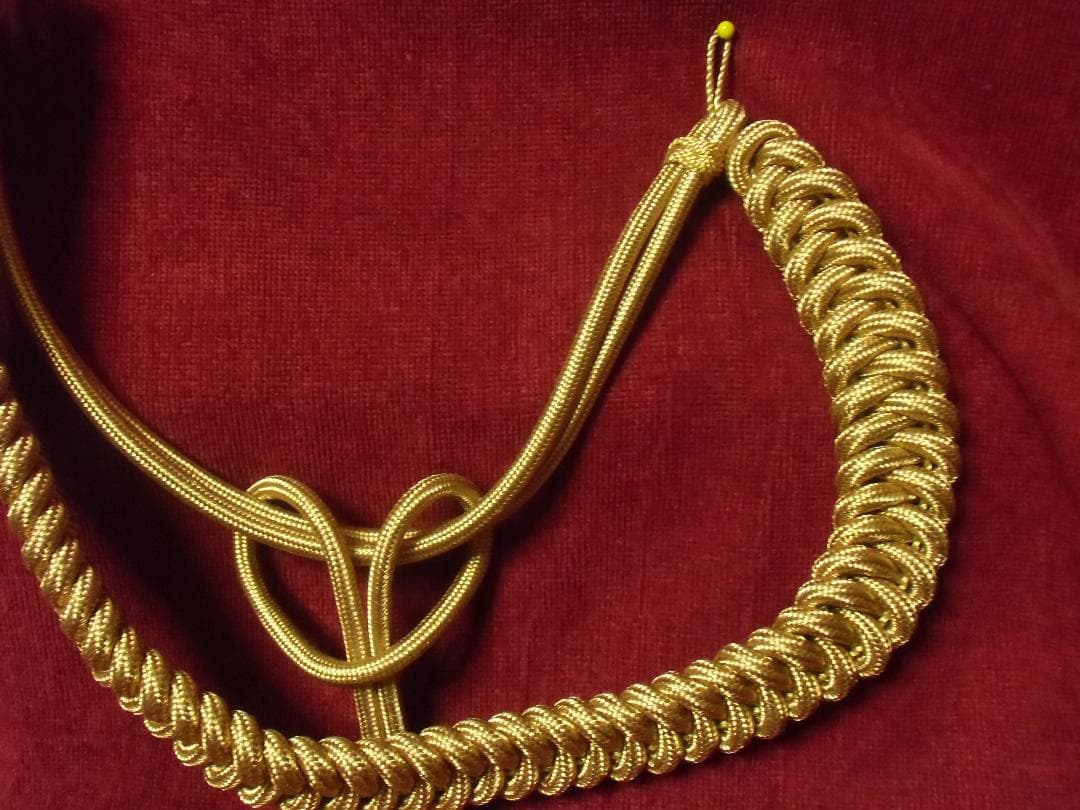 m*x様 BWドイツ軍/連邦軍＊参謀飾緒ＧＯＬＤ（実物）