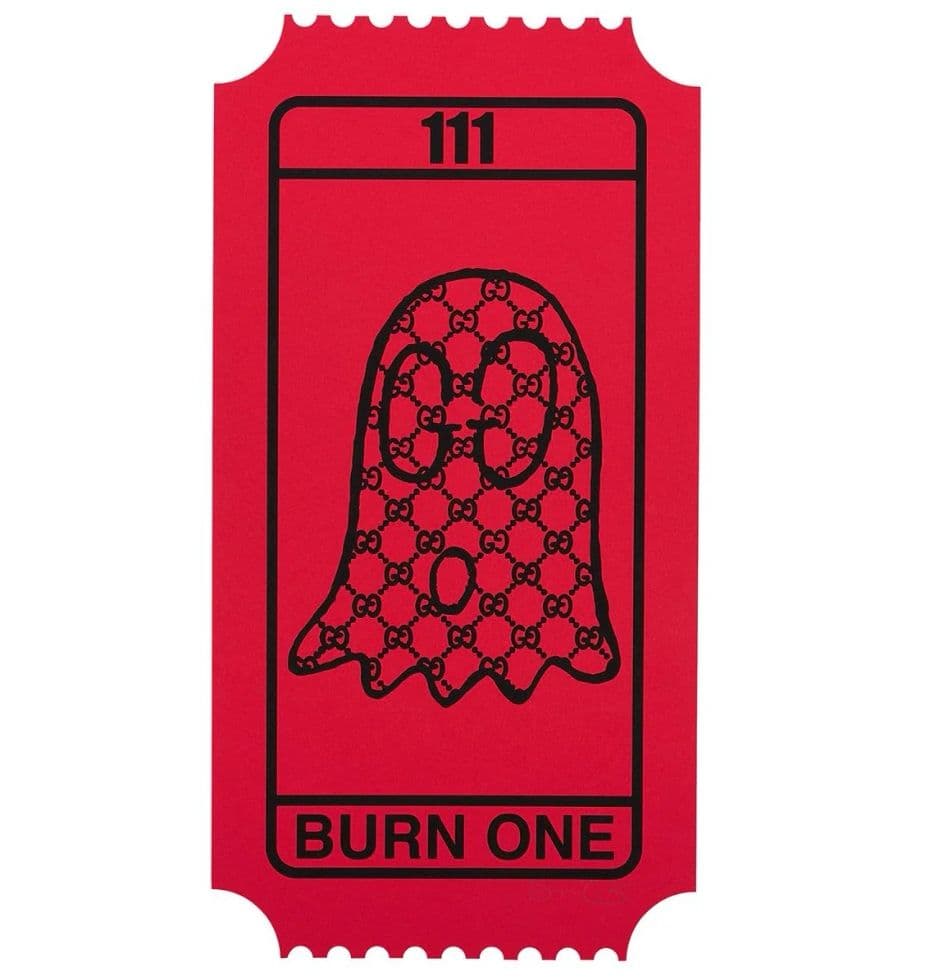 GUCCIGHOST グッチゴースト / BURN TICKET / RED