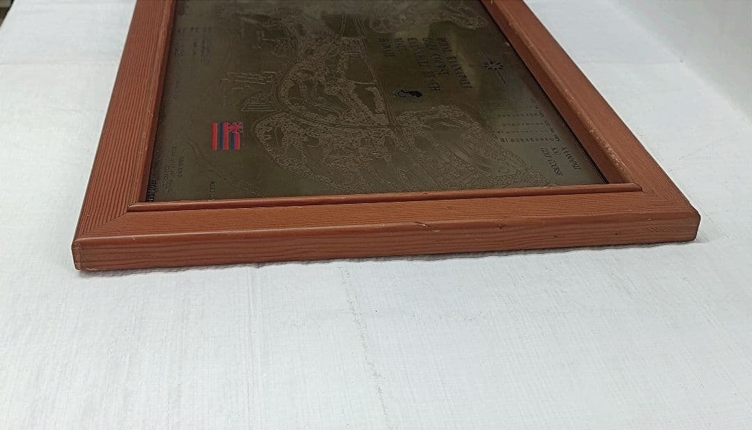 ・マウイ島　ロイヤル　カアナパリゴルフコース　銅板レリーフ　by LENOX