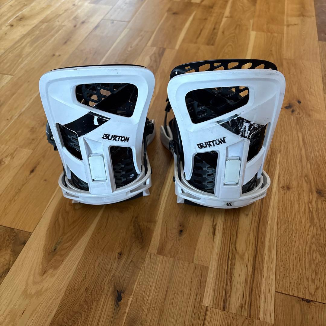 Burton Genesis ビンディング ホワイト/ブラック　Mサイズ