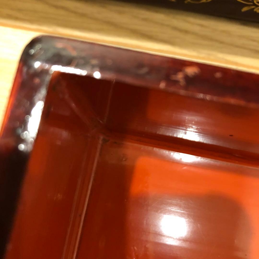 重箱 入れ子 五段 アンティーク 時代もの 栄重 アール・ヌーヴォー 木箱