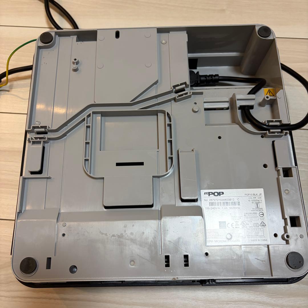 スター精密 キャッシュドロア(キャッシュドロワ)一体型感熱式プリンターmPOP