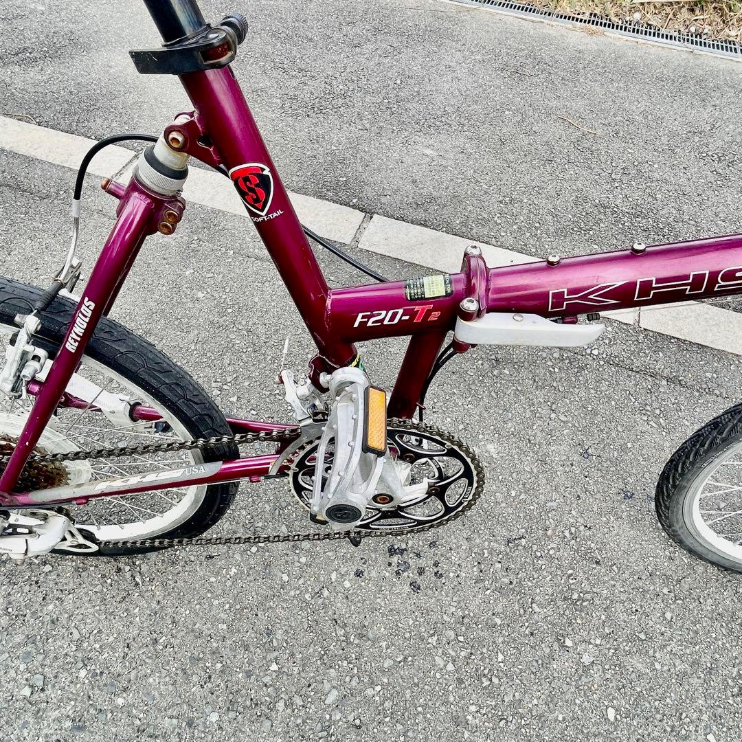 2011年頃モデル KHS F20-T2 折り畳み20インチ サイズ500