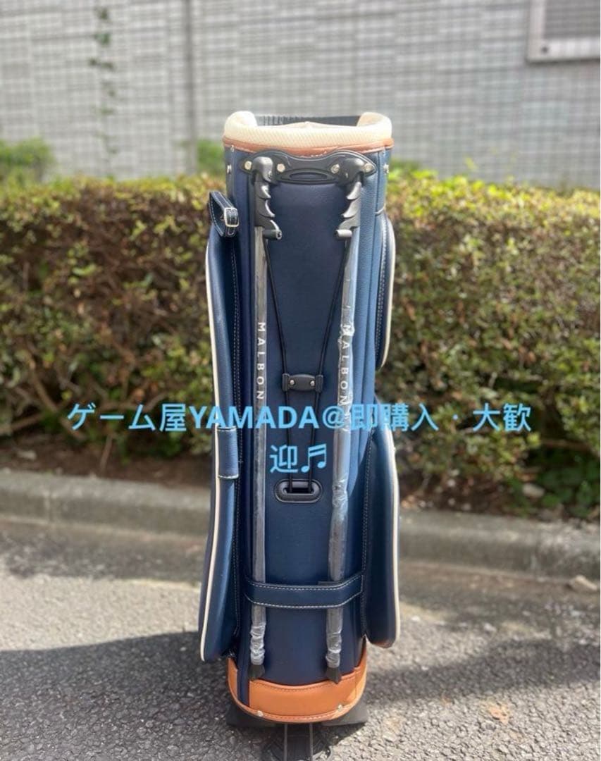 【即発送】Malbon マルボンゴルフ キャディバッグ ボールバッグ スタンド式