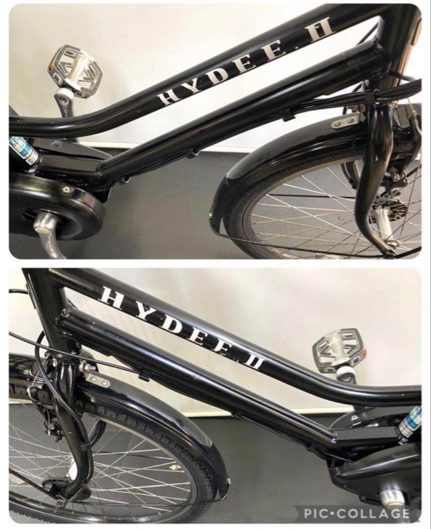 1年保証 送料無料　ブリヂストン　ハイディ2 26インチ　黒　電動アシスト自転車