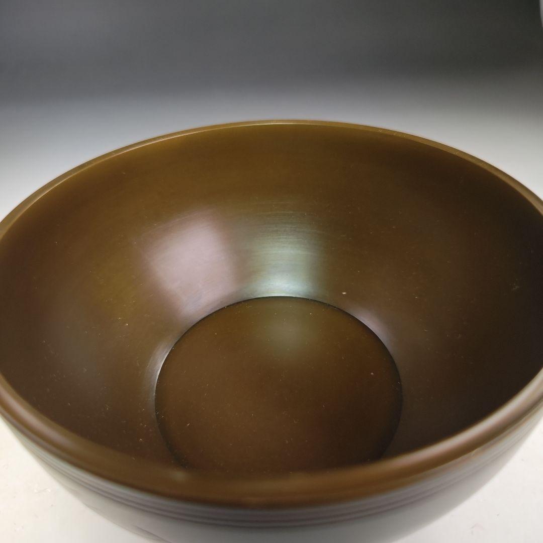 イ983 健水『唐銅風炉師　一ノ瀬宗也』『唐銅　コマツナギ彫　健水　共箱』茶道具