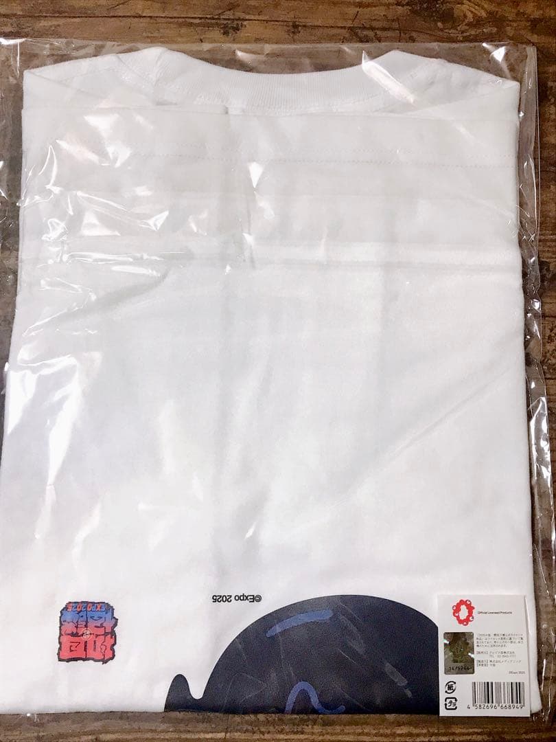 【初耳怪談　おばけ ミャクミャク Tシャツ、タオル、シール等の6点セット】万博