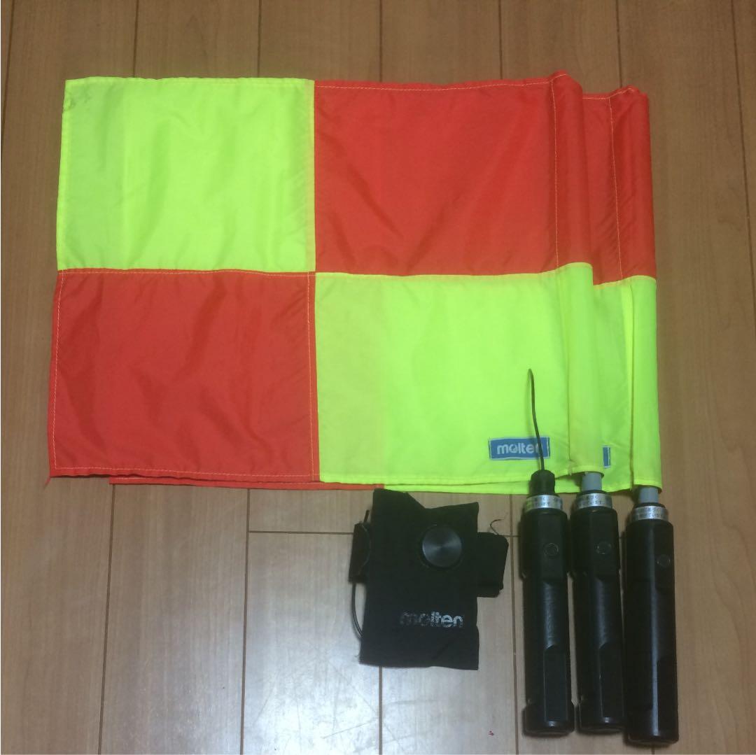 サッカー審判フラッグ