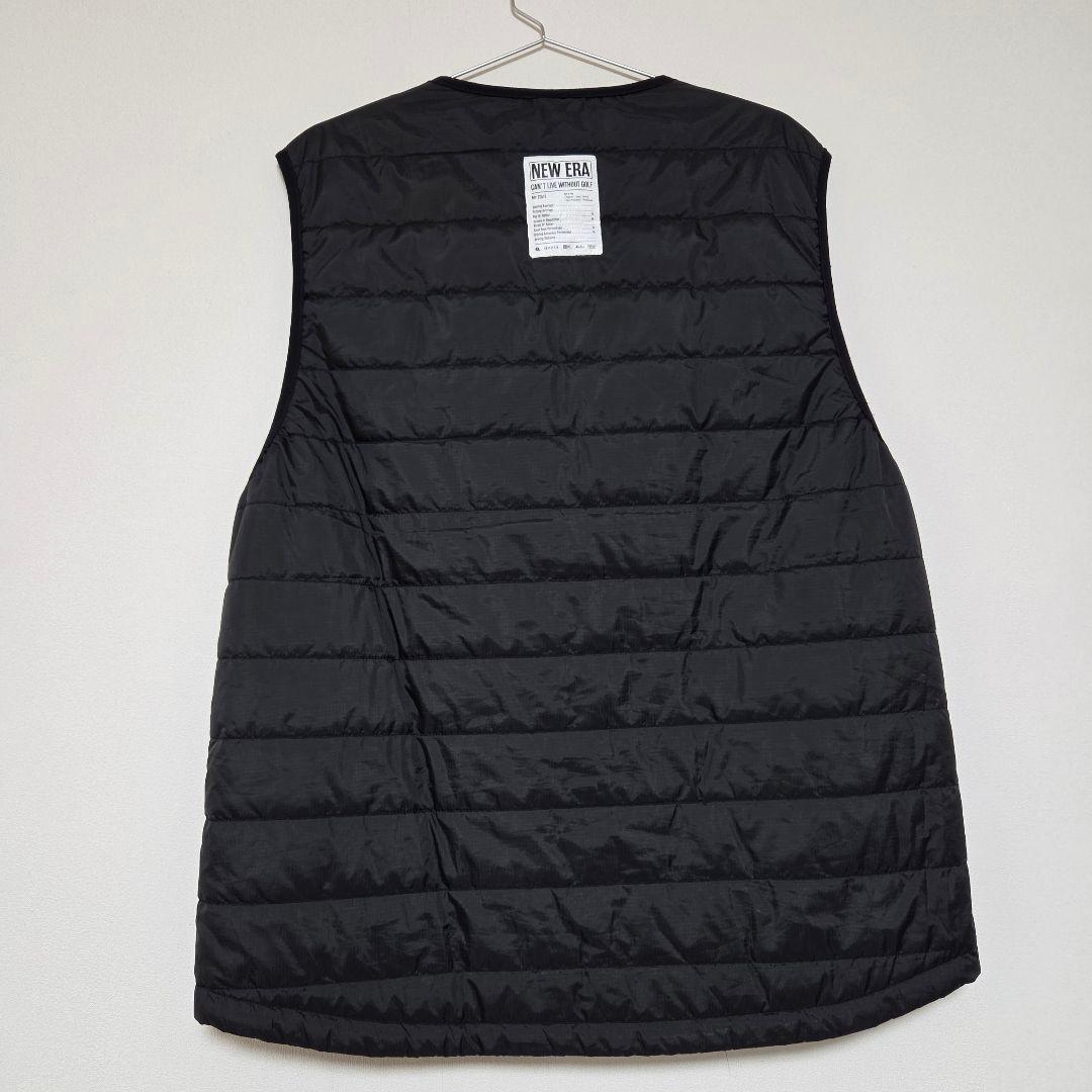 ★美品★NEW ERA ニューエラ ブラック ゴルフベスト XXL