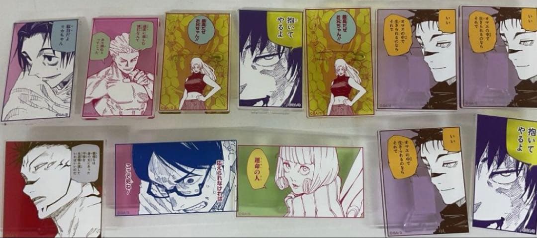 呪術廻戦展　死滅回游　アクリルバッジスタンド　まとめ売り