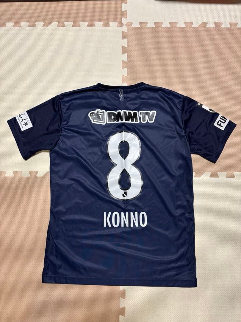 アビスパ福岡　ユニフォーム2023 紺野和也　サイズO