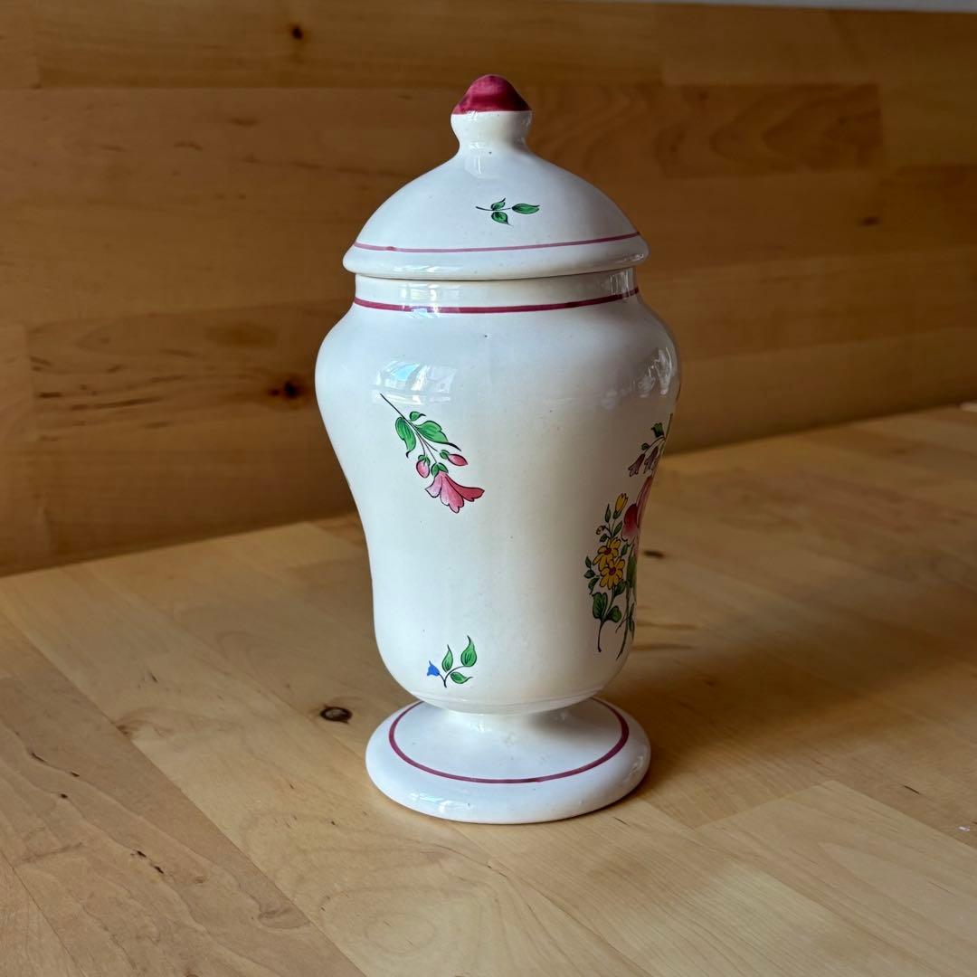 Ｋ&Gリュネヴィル 蓋付ポット1920年代 キャニスター