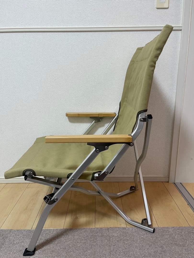 【美品】スノーピークローチェア30 カーキ色2個セット
