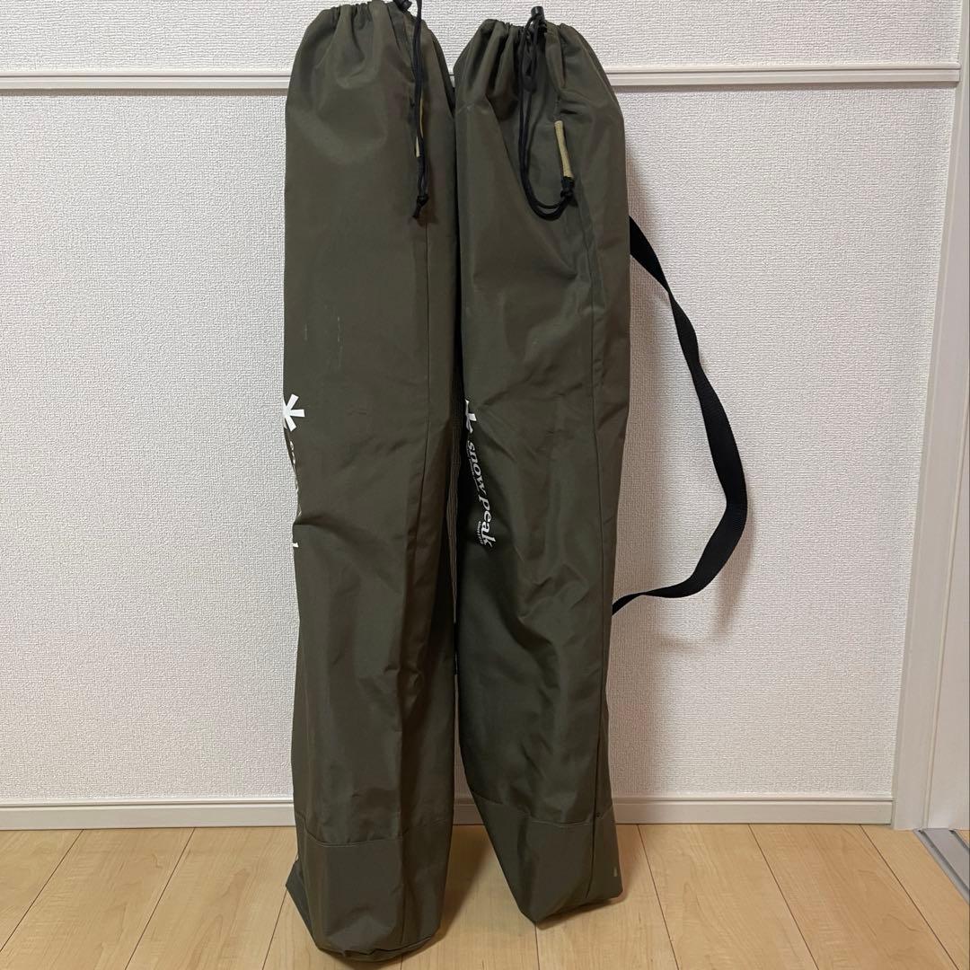 【美品】スノーピークローチェア30 カーキ色2個セット