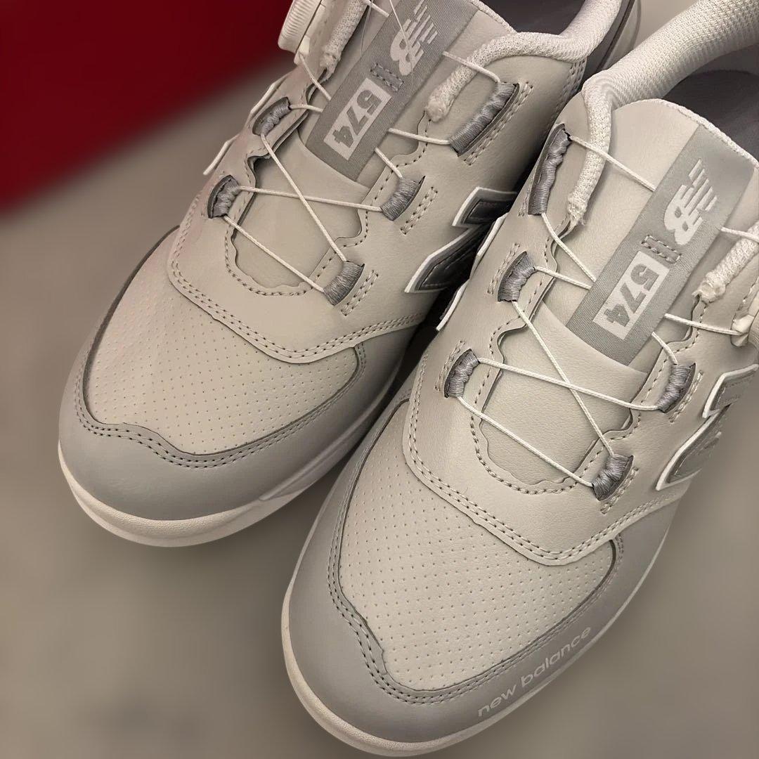 ニューバランス ゴルフシューズ 574 BOA 24.5cm スニーカー 新品