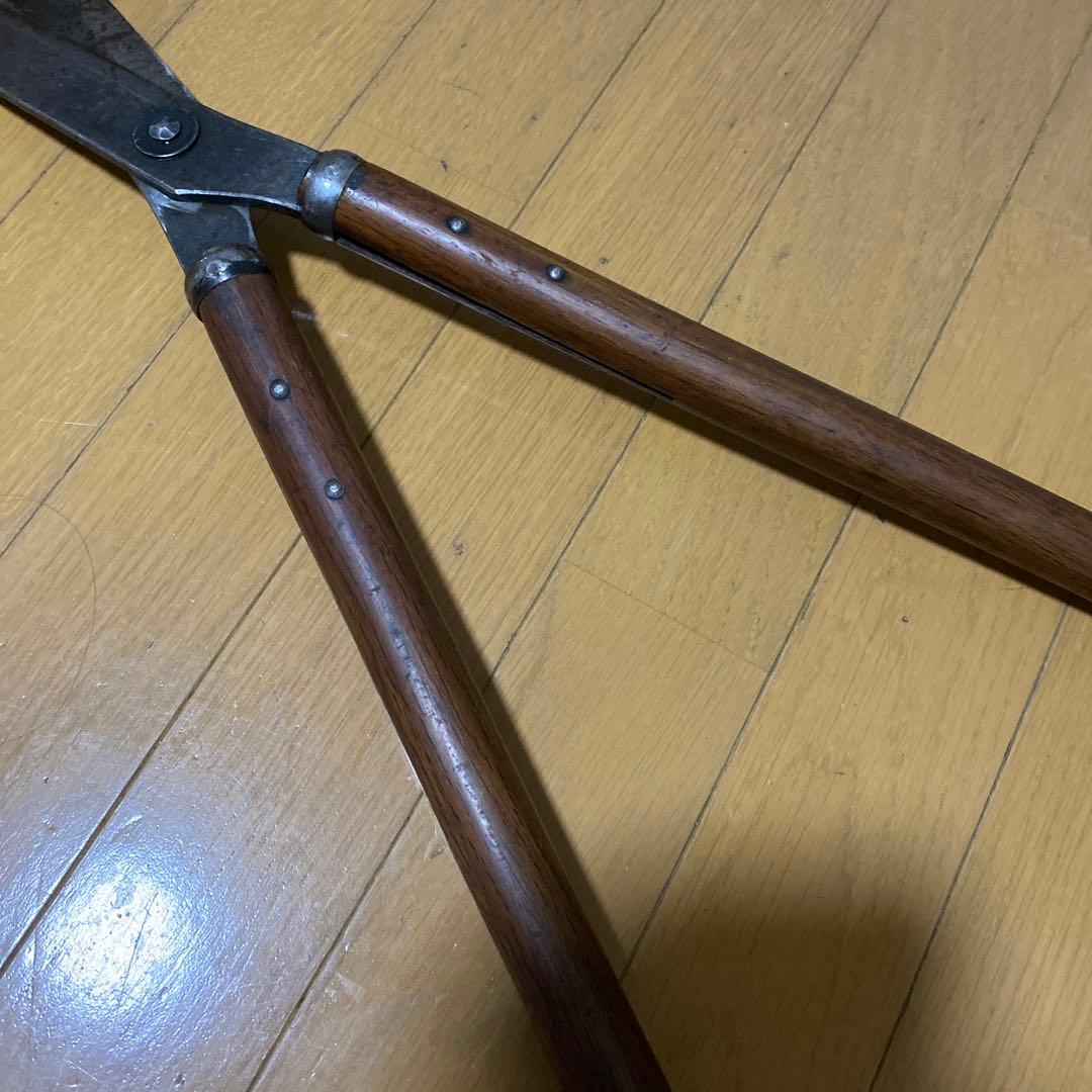 刈込鋏  越前特選　越前鍛冶 刈込ばさみ　古道具
