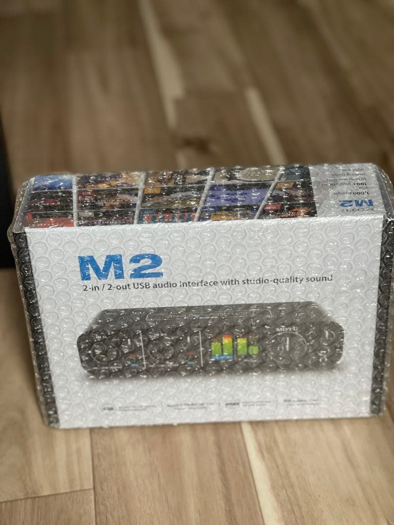 MOTU M2 オーディオインターフェイス（中古・美品）