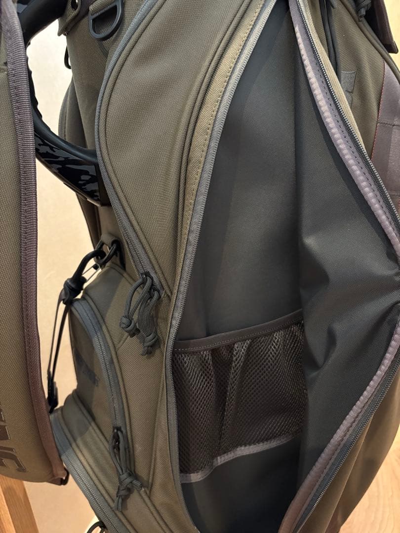 【美品】　BRIEFING キャディバッグ　レンジャーグリーン