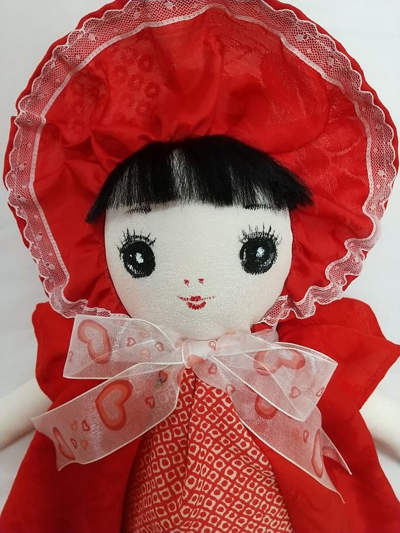 文化人形 シルク 着物 抱き人形