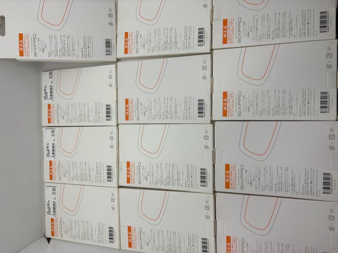 【正規品】SIXPAD ボディフィット用 ジェルシート 12セット