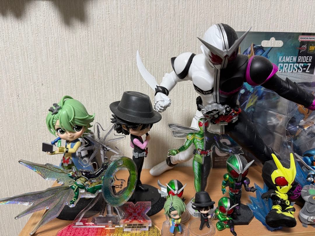 仮面ライダー　フィギュアセット　ダブル　オーズ　ゼロワン　ビルド　にゃいだー