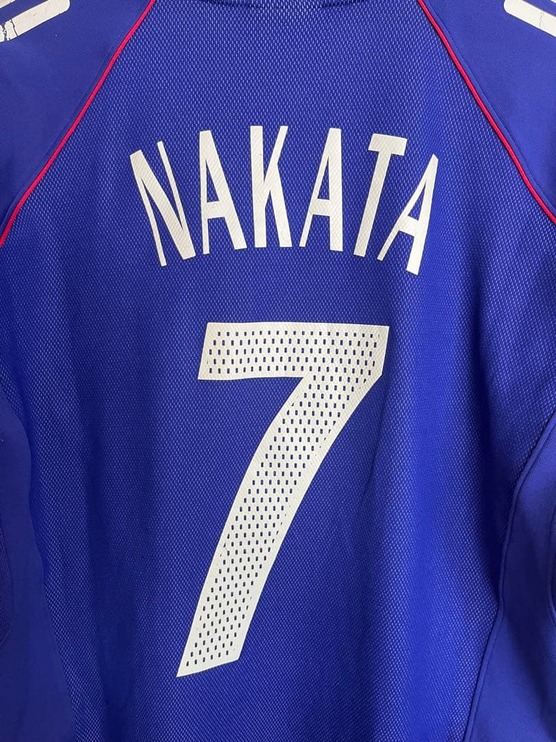 adidas 日本代表　中田英寿　2002 W杯ワールドカップ ユニフォーム　O